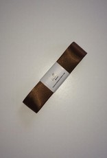 Decora Double Satin Ribbon 25mm x 3mtr Brown