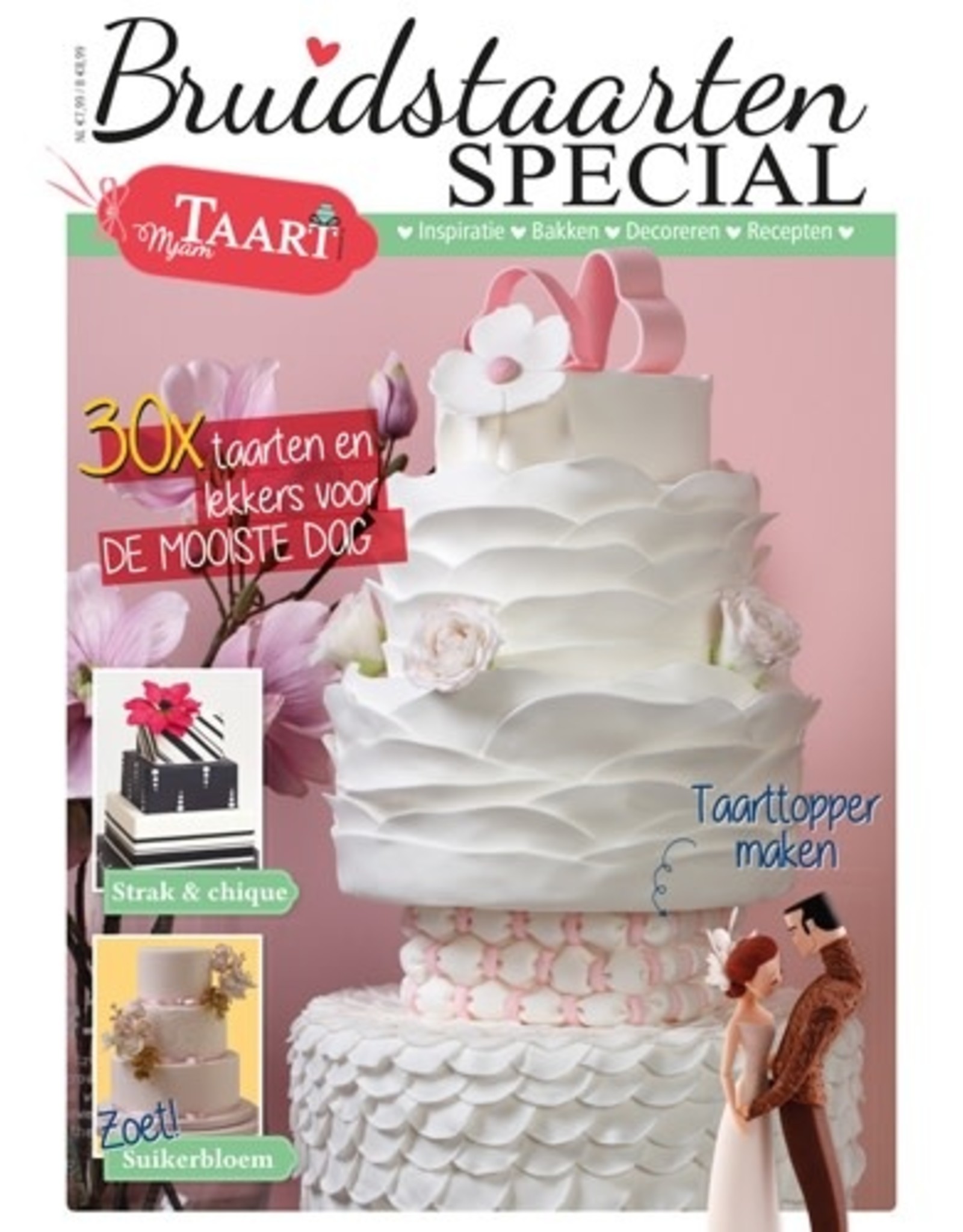 MjamTaart! Taartdecoratie Magazine Bruidstaarten Special 15