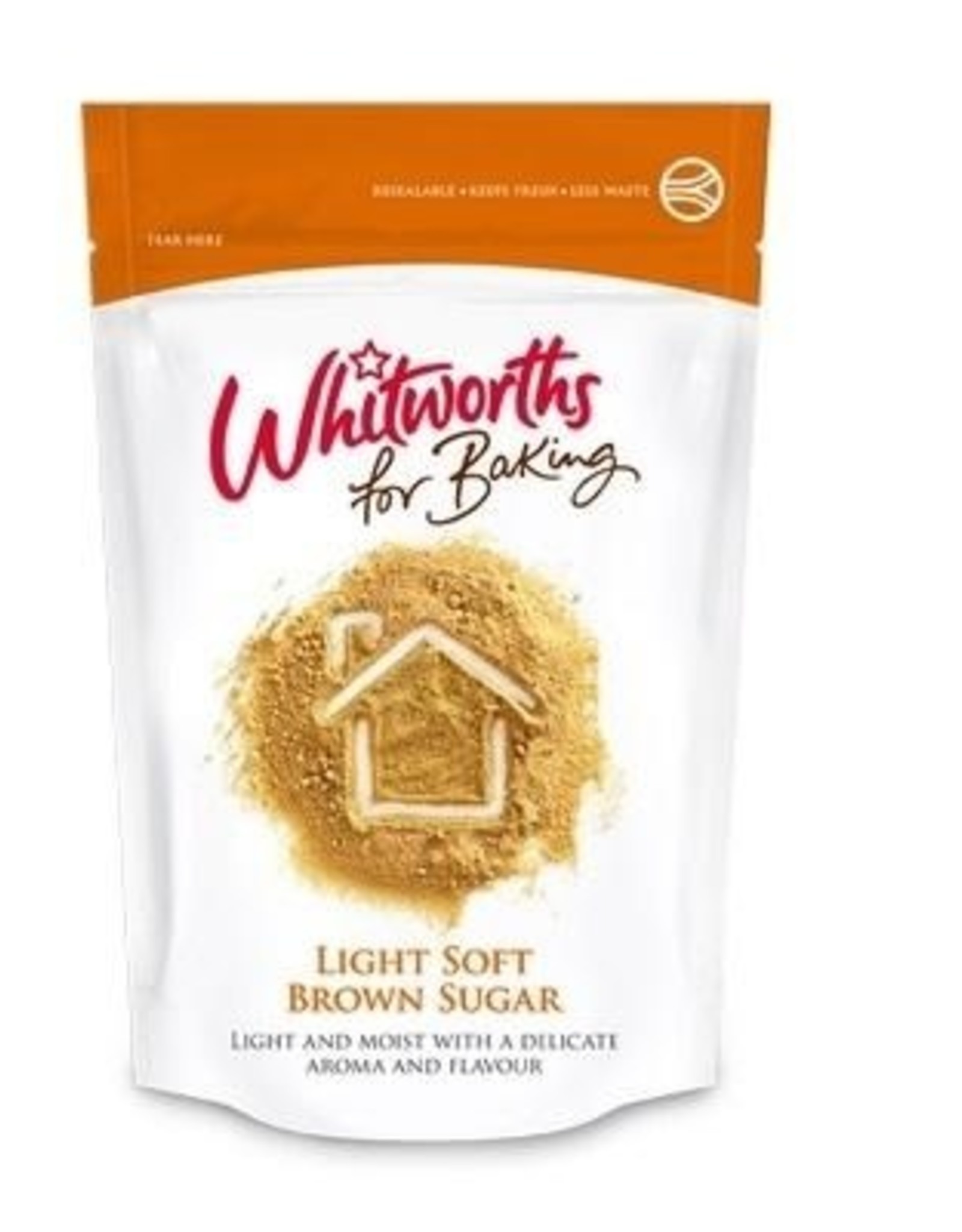 Whitworth Light Soft Brown Sugar 350gr