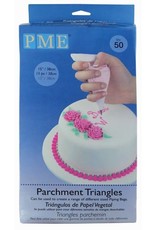 PME PME Cornetjes Papier-Perkament Driehoekjes 38cm pk/50
