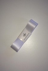 Decora Double Satin Ribbon 25mm x 3mtr White