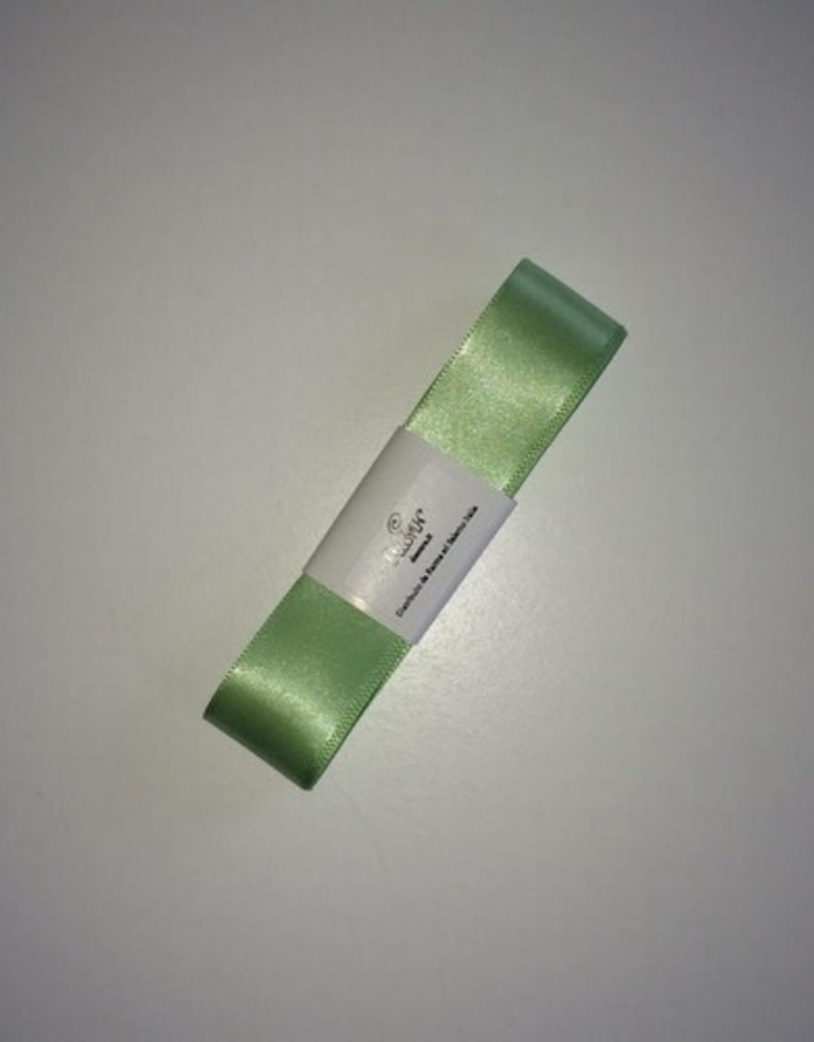 Decora Double Satin Ribbon 25mm x 3mtr Light Green