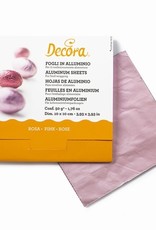 Decora Aluminium Sheets Pink pk/150