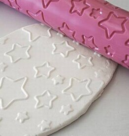 Silikomart Silikomart Wonder Cakes Decorative Rolling Pin -Stars-