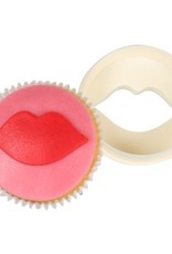 FMM FMM Double Sided Cupcake Cutter Lips/Circle