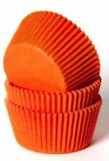 House of Marie House of Marie Baking Cups Oranje - pk/50