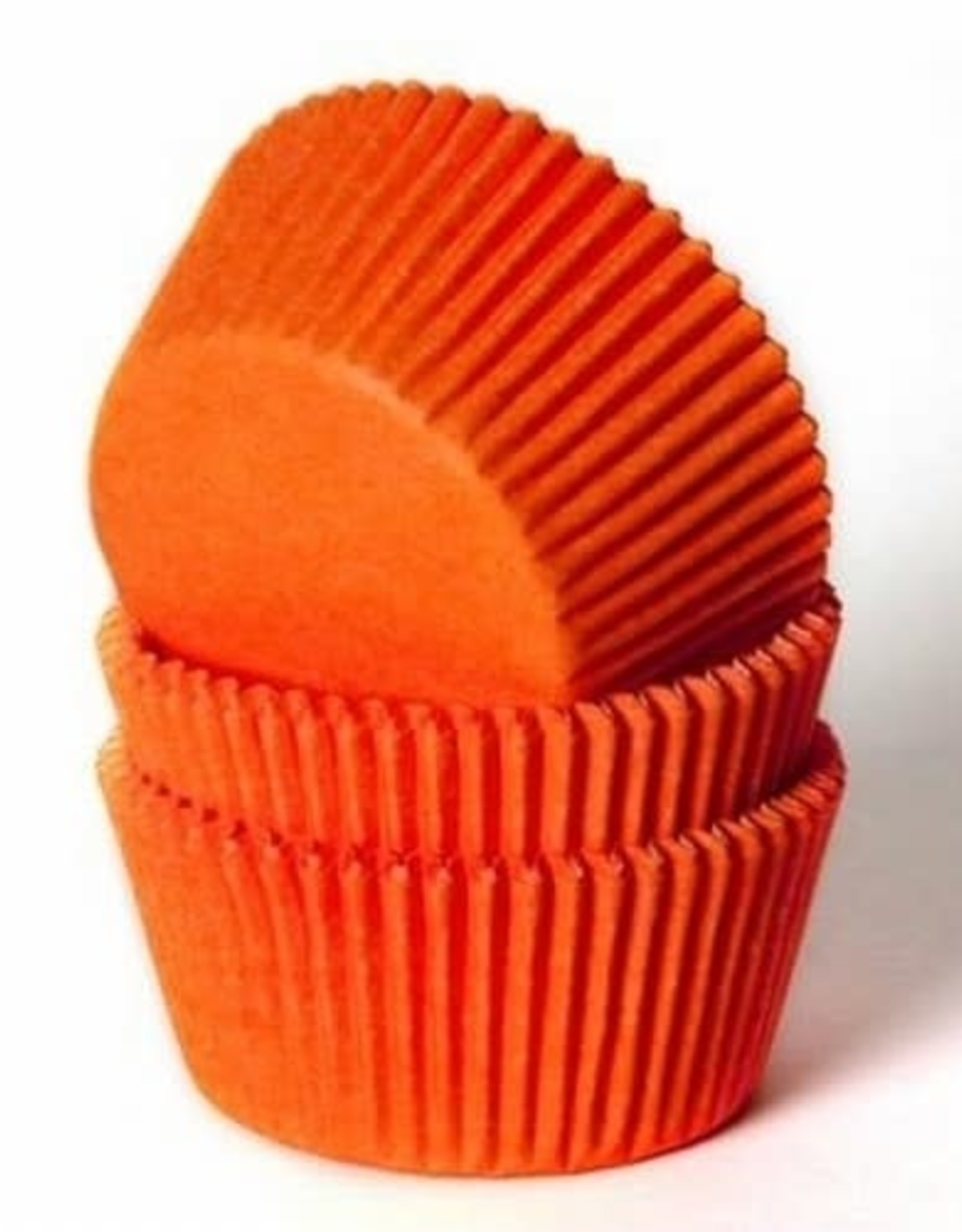 House of Marie House of Marie Baking Cups Oranje - pk/50