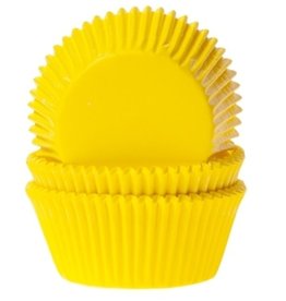 House of Marie Baking Cups Geel - pk/50