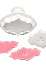 PME PME Creative Plaque Embossing Cutter -Rose & Plain- L