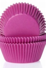 House of Marie House of Marie Baking Cups Fuchsia Roze - pk/50