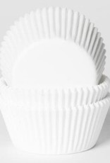 House of Marie House of Marie Baking Cups Wit - pk/50