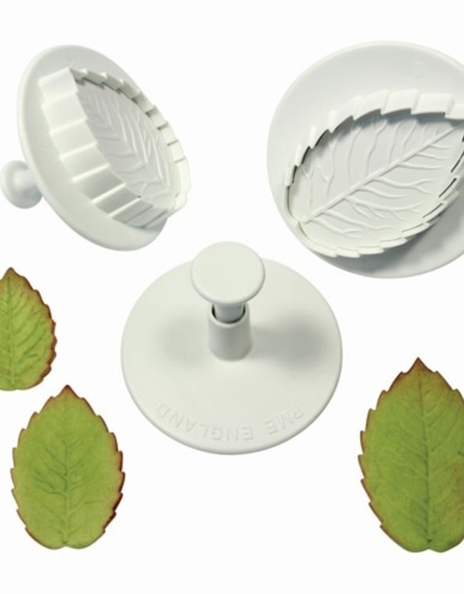 PME PME Rose leaf plunger cutter set/3 Large size