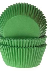 House of Marie House of Marie Baking Cups Gras Groen - pk/50