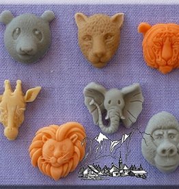 Alphabet Moulds Alphabet Moulds Small Animal Heads