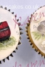 Karen Davies Karen Davies Cupcake Top mould - Football boot / golf