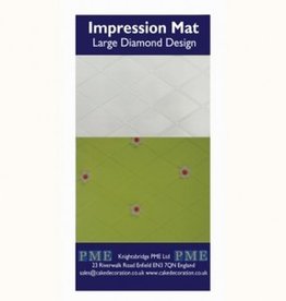 PME PME Impression Mat Diamond Design,  Large