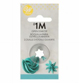 Wilton Wilton Decorating Tip #1M Open Star Carded*