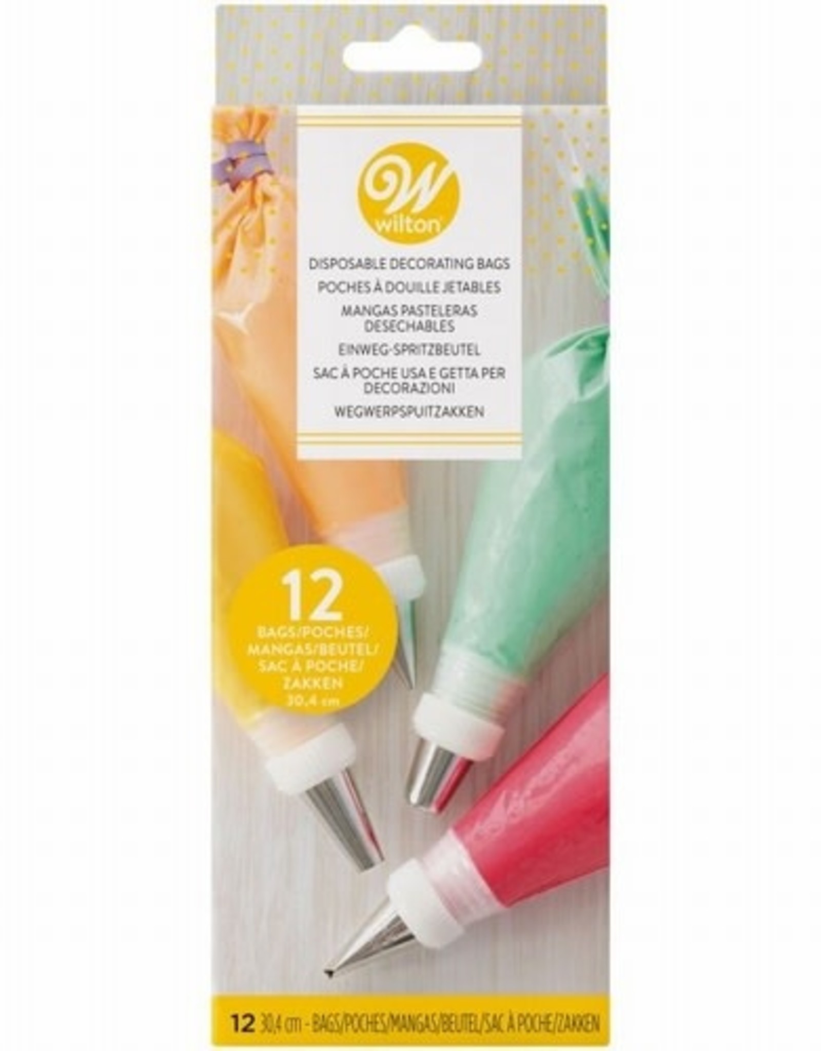 Wilton Wilton Wegwerp Spuitzakken 30cm, pk/12