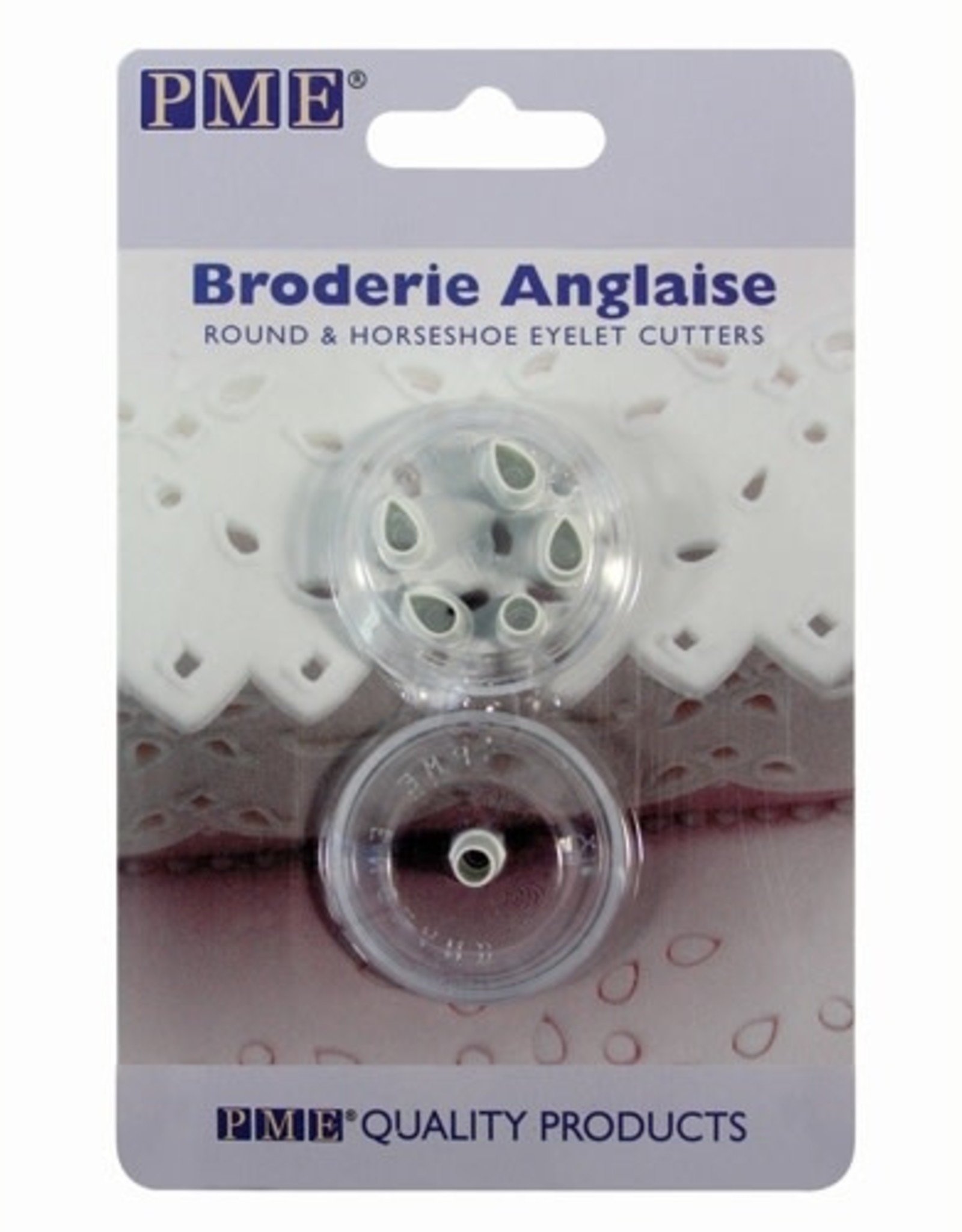 PME PME Broderie Anglaise Round & Horseshoe Eyelet Cutters