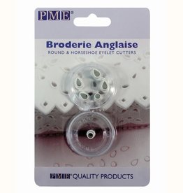 PME PME Broderie Anglaise Round & Horseshoe Eyelet Cutters