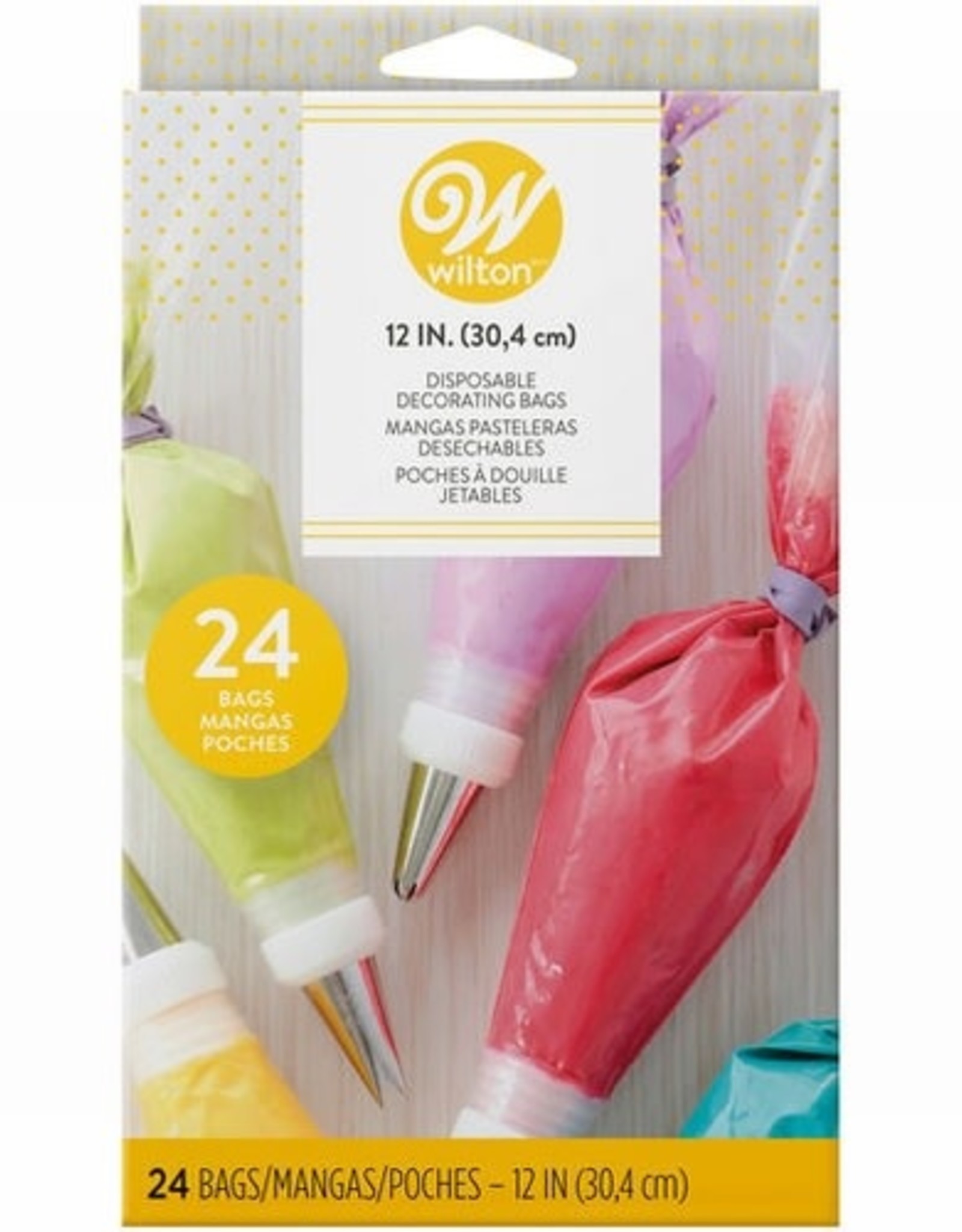 Wilton Wilton Disposable Decorating Bags 30cm, pk/24