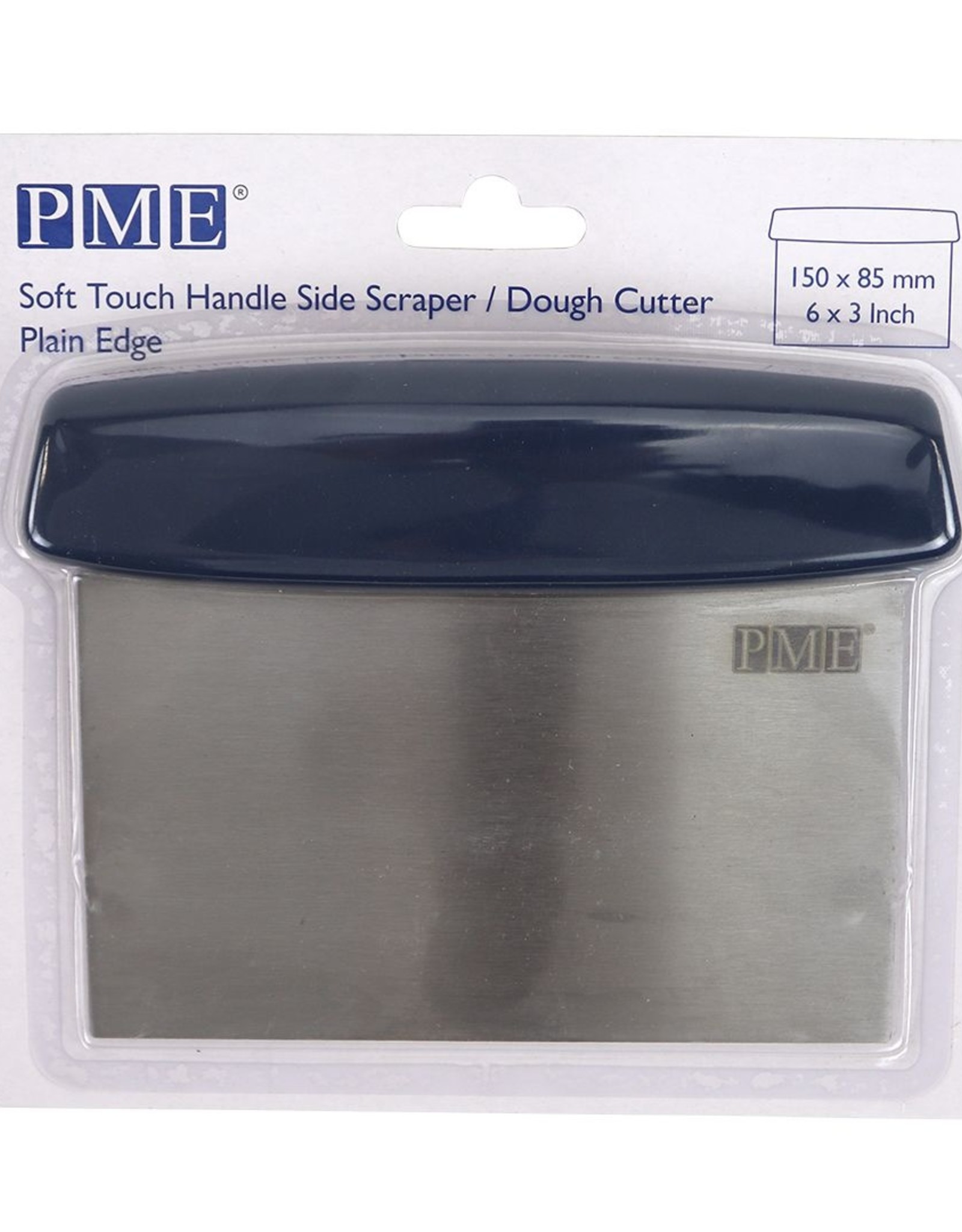 PME PME Side Scraper/Dough Cutter Plain Edge