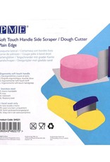 PME PME Side Scraper/Dough Cutter Plain Edge