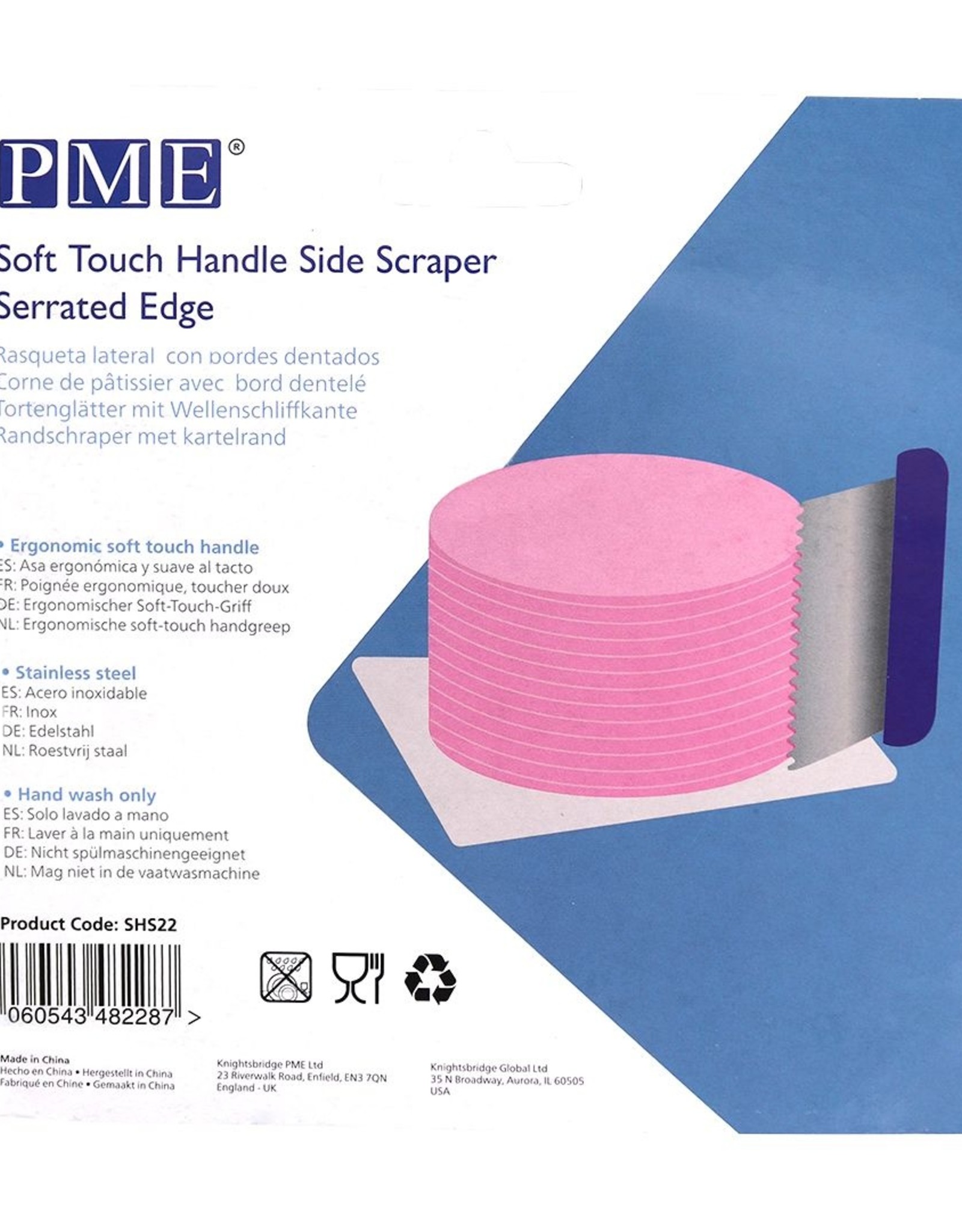 PME PME Side Scraper Serrated Edge