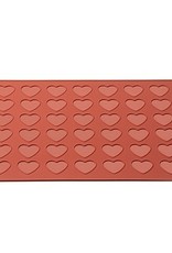 Silikomart Silikomart Heart Macarons Mat