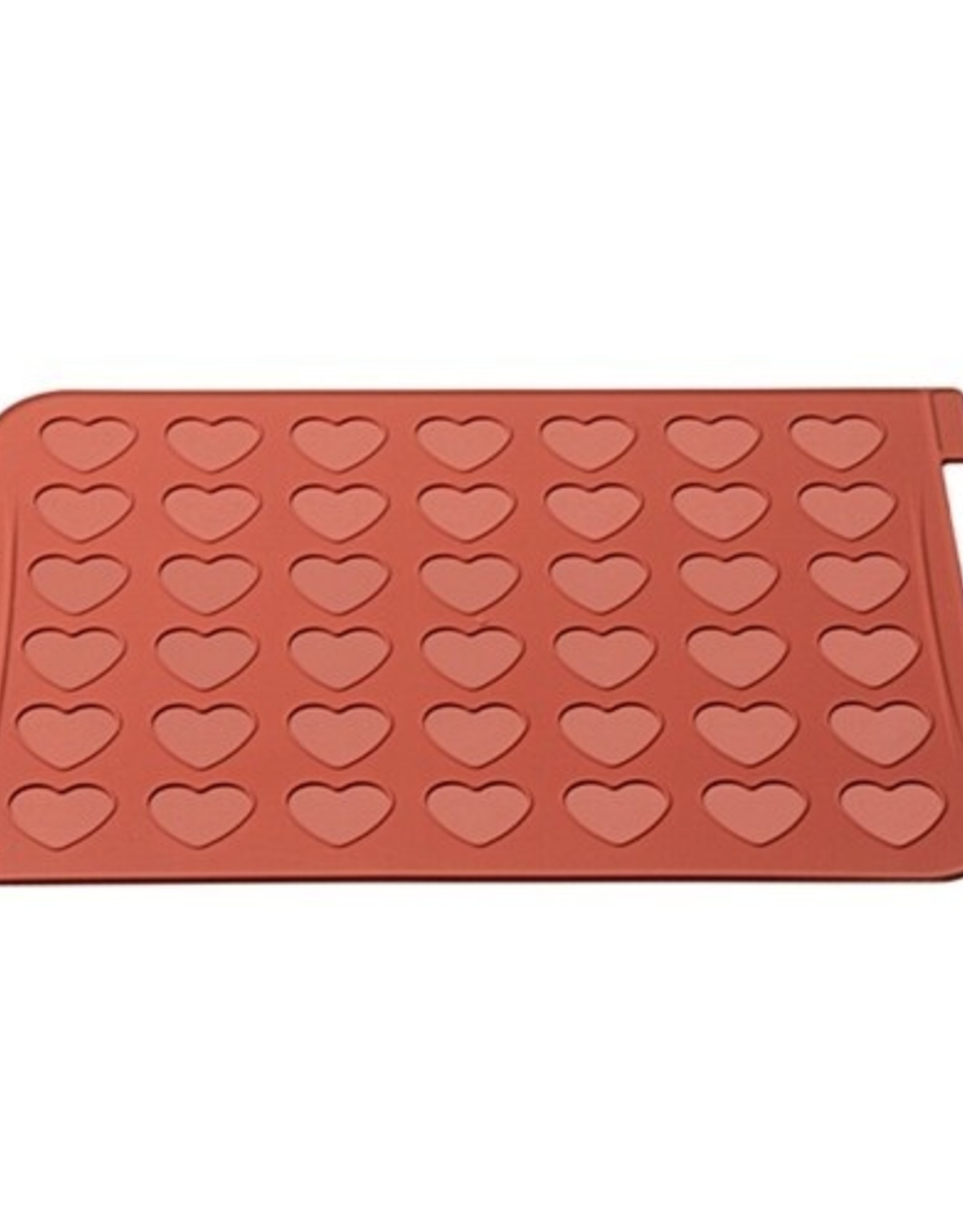 Silikomart Silikomart Heart Macarons Mat