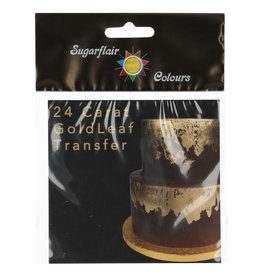 Sugarflair Eetbaar Bladgoud 24 Karaat Transfer