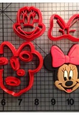 Disney Koekjes uitsteker Minnie Mouse Ø50mm 7-delig