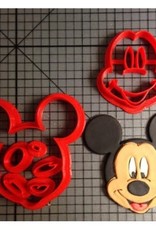 Disney Koekjes uitsteker Mickey Mouse Ø50mm 6-delig