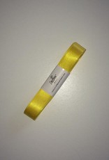 Decora Double Satin Ribbon 15mm x 25mtr Yellow op Grote Rol