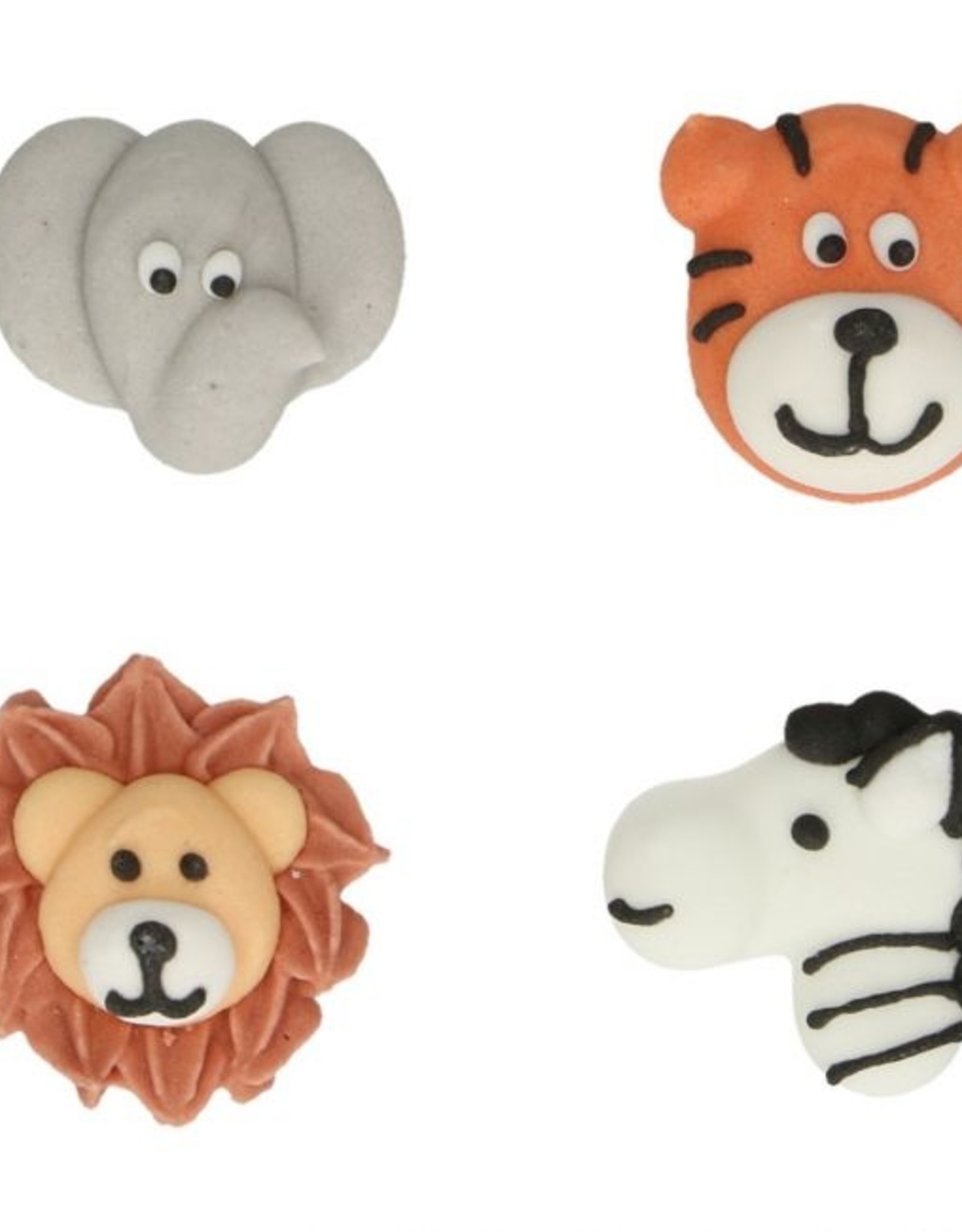 FunCakes FunCakes Suikerdecoratie Safari Dieren Set/12