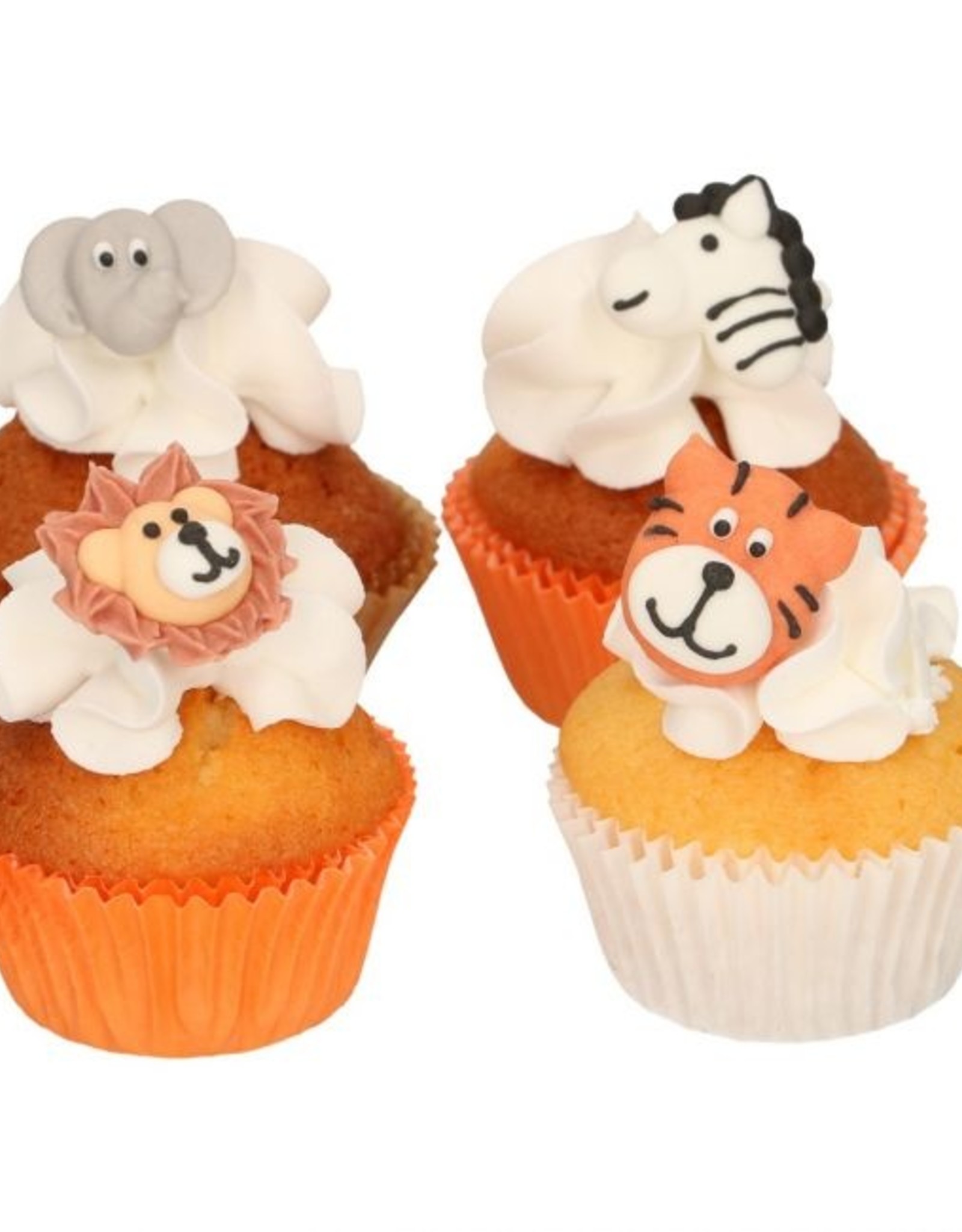 FunCakes FunCakes Suikerdecoratie Safari Dieren Set/12