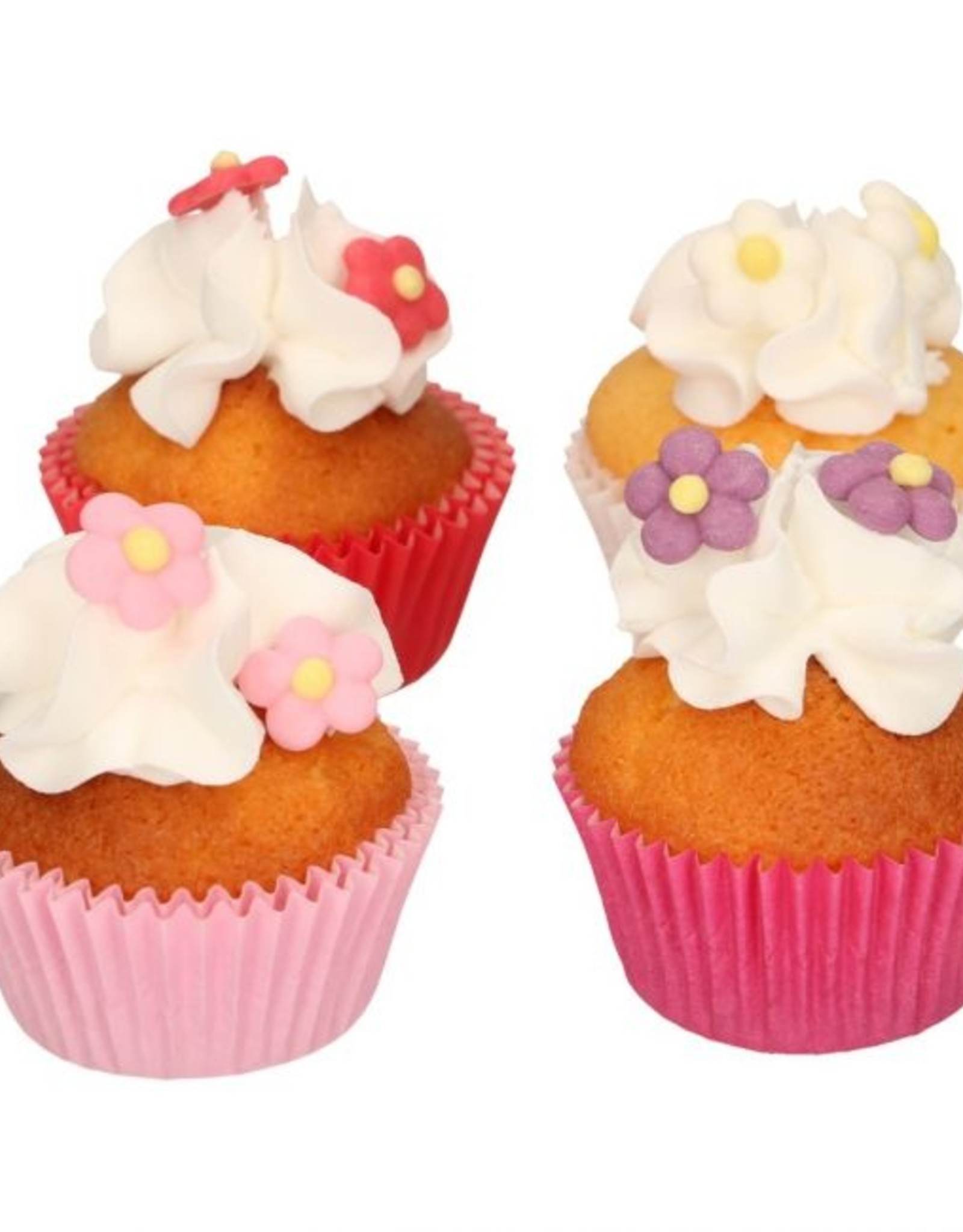 FunCakes FunCakes Suikerdecoratie Kleine Bloemen Set/32