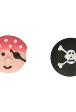 FunCakes FunCakes Suikerdecoratie Piraten Set/12