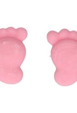 FunCakes FunCakes Suikerdecoratie Baby Voetjes Roze Set/16