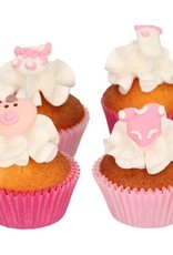 FunCakes FunCakes Suikerdecoratie Baby Roze Set/12