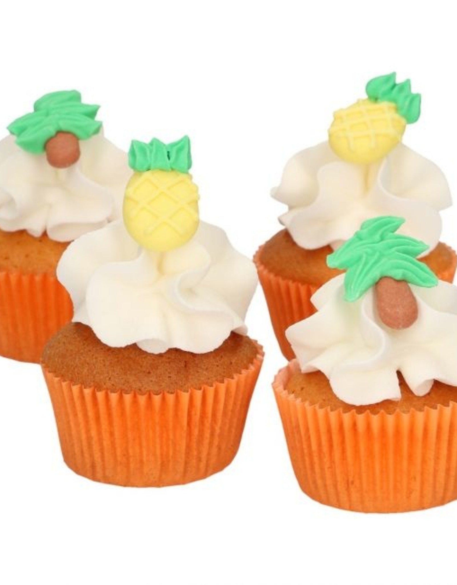 FunCakes FunCakes Suikerdecoratie Ananas & Palmbomen Set/12