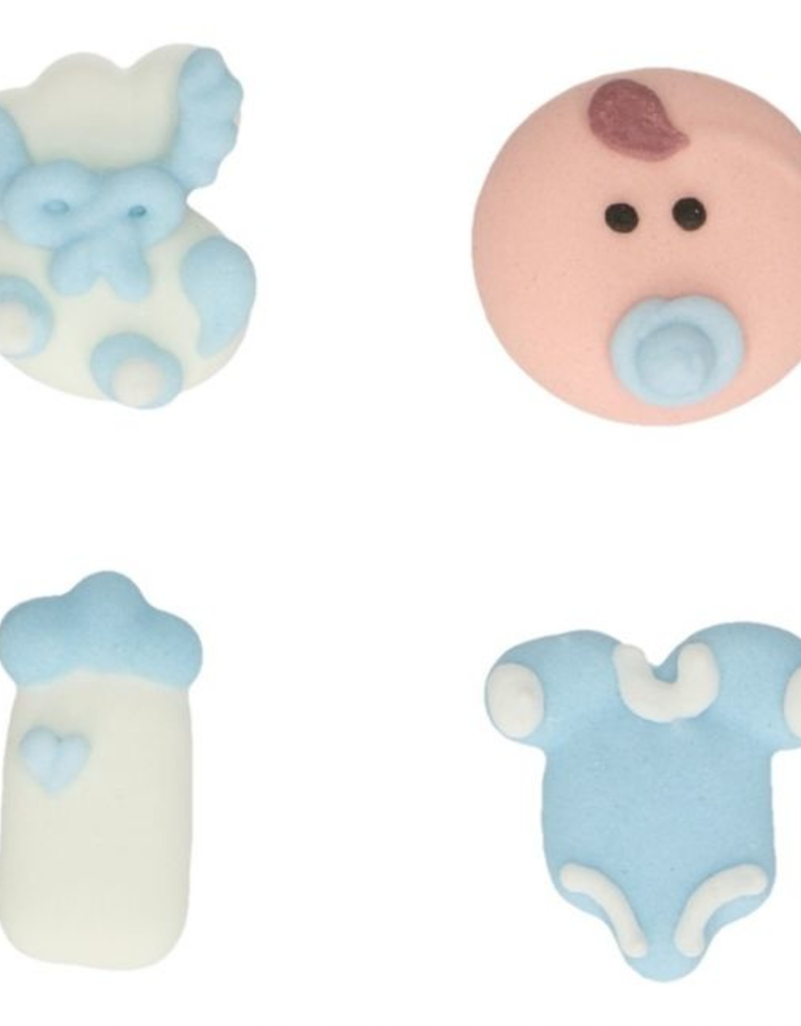 FunCakes FunCakes Suikerdecoratie Baby Blauw Set/12