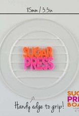 Sugar Press Sugar Press Board Round CupCake