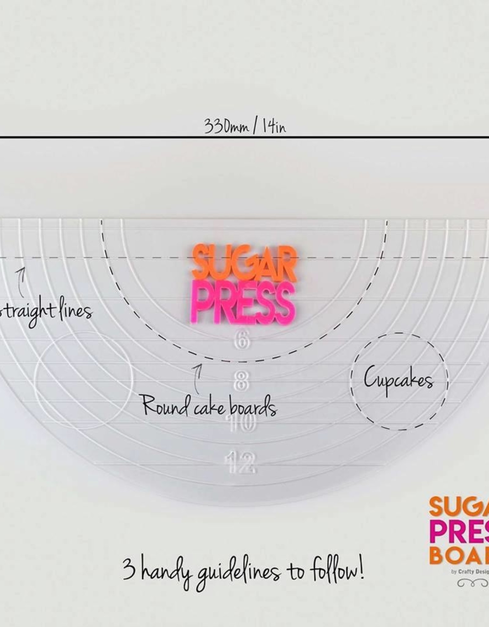Sugar Press Sugar Press Board Half Circle
