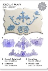 JEM JEM Scrolls and Pansy Cutter set/4 JEM JEM Scrolls and Pansy Cutter set/4