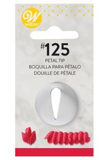 Wilton Wilton Decorating Tip #125 Petal Flower Carded*