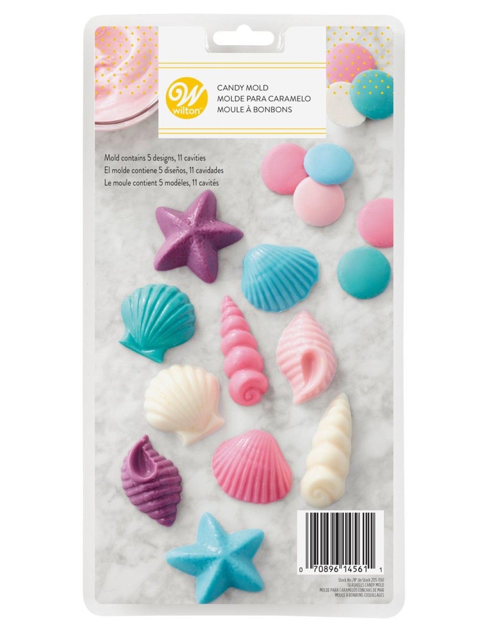 Wilton Wilton Candy mold Seashells