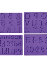 Wilton Wilton Fondant & Gum Paste Mould Letters/Numbers set/4