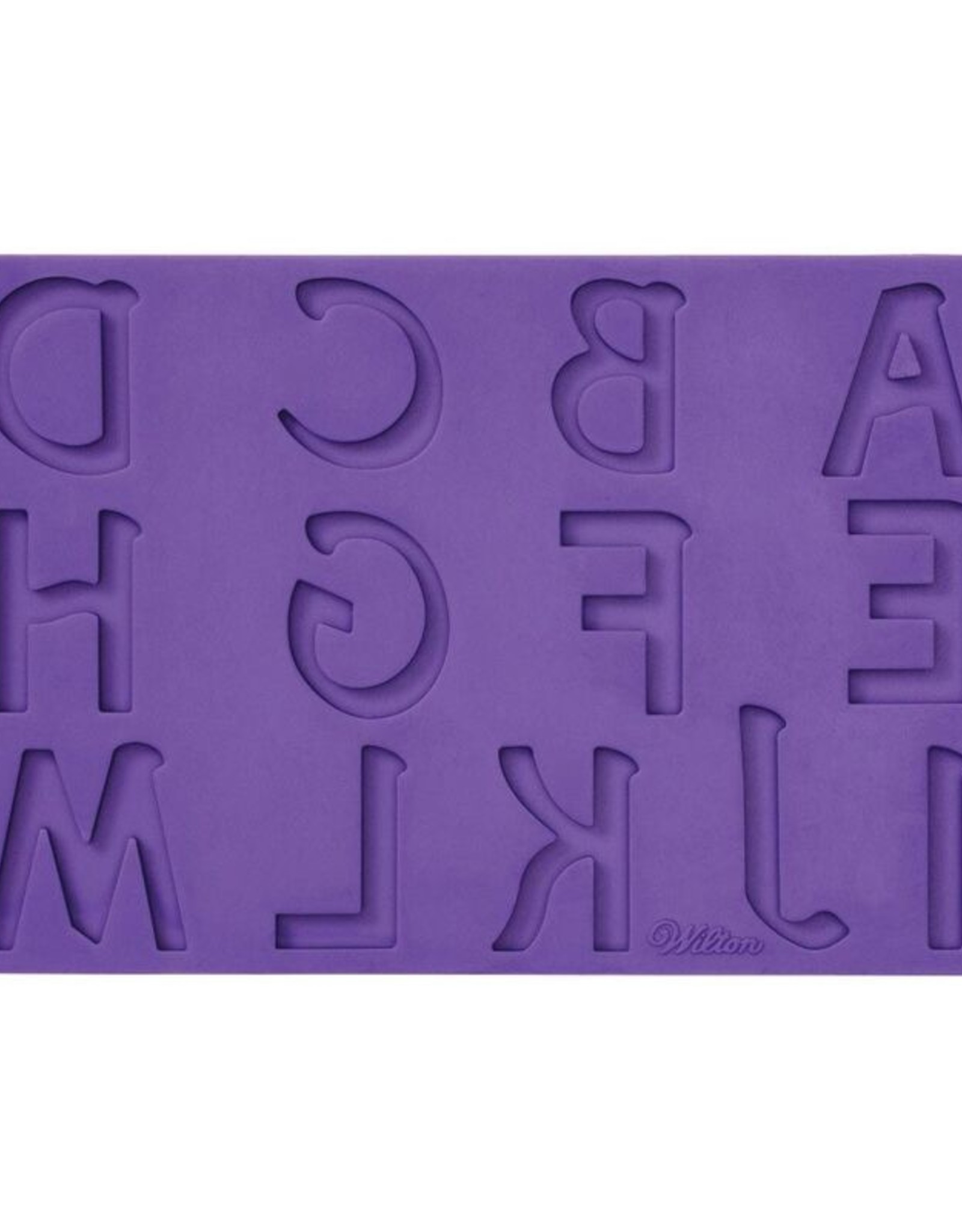 Wilton Wilton Fondant & Gum Paste Mold Letters/Numbers set/4