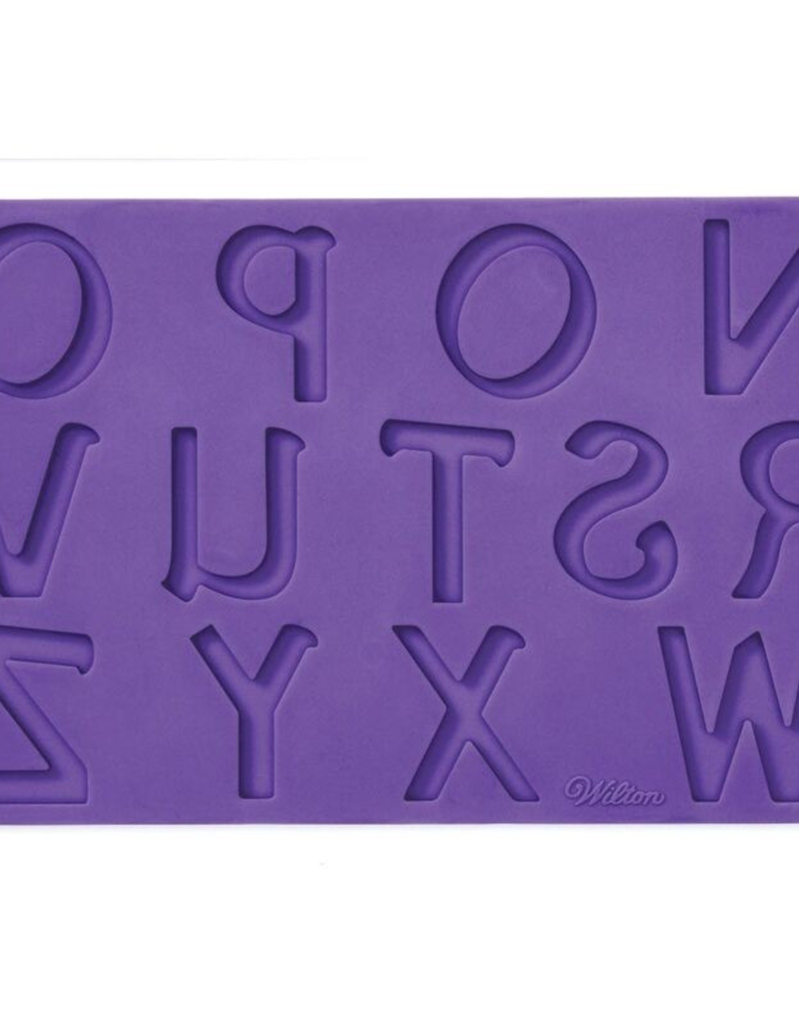 Wilton Wilton Fondant & Gum Paste Mold Letters/Numbers set/4